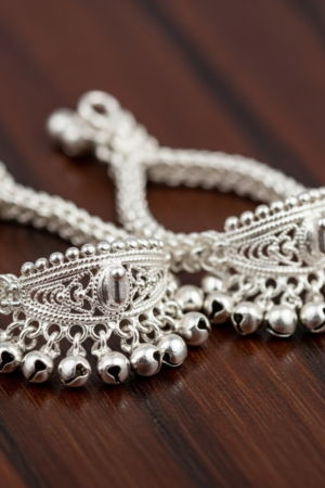 Silver Ghungroo Payal